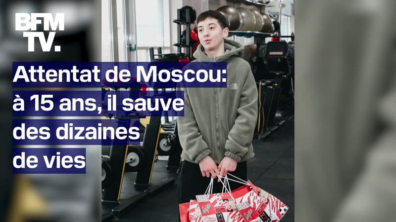 Cet adolescent a sauvé des dizaines de vies lors de l'attentat de Moscou