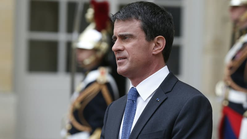 Le Premier ministre Manuel Valls, ce vendredi à Paris.