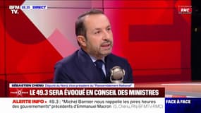 Utilisation du 49.3: "On ne veut pas que le Parlement soit brutalisé", déclare Sébastien Chenu, député RN du Nord