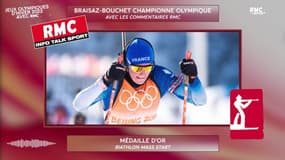 JO 2022 / Biathlon : Braisaz-Bouchet en or sur la mass start (avec les commentaires RMC)