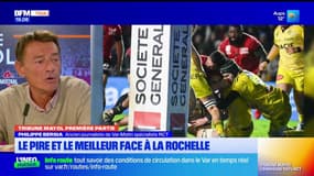 RCT-La Rochelle: une première mi-temps difficile, mais loin d'être la pire de la saison