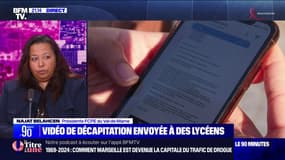 Menaces terroristes contre des lycées: "On a eu des chefs d'établissement qui ont pris les choses en main très rapidement", se félicite Najat Belahcen (présidente FCPE du Val-de-Marne)