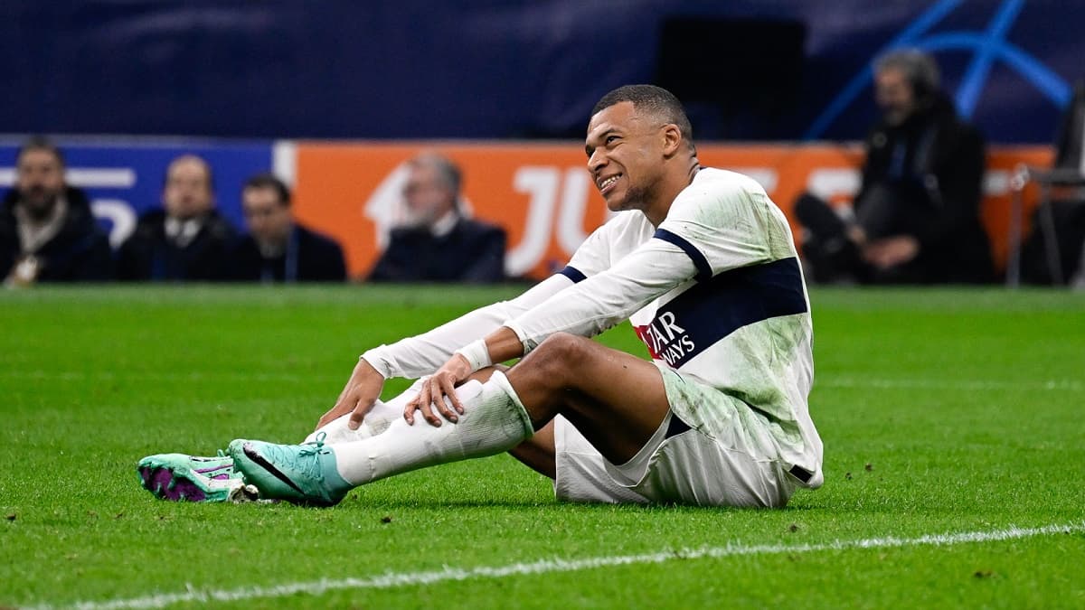 Kylian Mbappé, le 7 novembre 2023, à San Siro