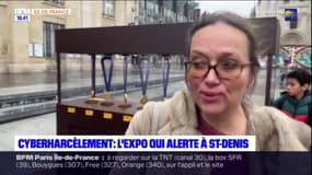 Une exposition devant l'hôtel de ville de Saint-Denis pour sensibiliser au cyberharcèlement