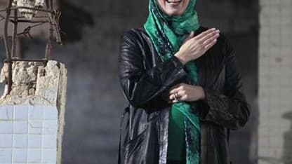 La femme de Mouammar Kadhafi, Safia, sa fille Aïcha (ici en avril dernier à Tripoli) et ses fils Hannibal et Mohammed se sont réfugiés lundi matin en Algérie. La rébellion -qui a par ailleurs annoncé que Khamis, un fils du "guide" libyen, avait été tué lo