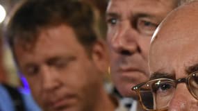 Bernard Cazeneuve face aux journalistes le 15 juillet 2016 à Nice