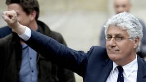 Philippe Martin lors de la passation de pouvoir du ministère de l'écologie à Ségolène Royal.