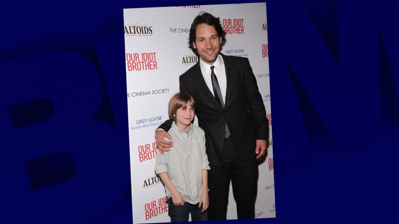 Matthew Mindler et Paul Rudd  à la première du film "Our Idiot Brother" en 2011