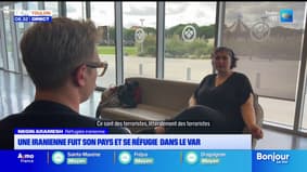 Une iranienne fuit son pays et se réfugie dans le Var