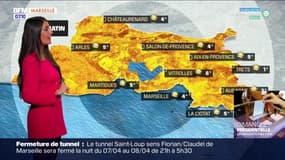 Météo Bouche-du-Rhône: un ciel voilé ce mercredi, jusqu'à 15°C à Marseille