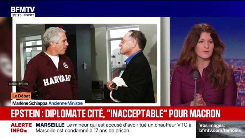 Diplomate cité dans l'affaire Epstein: "On découvre une omerta qui a duré pendant des années", dénonce Marlène Schiappa, ancienne ministre