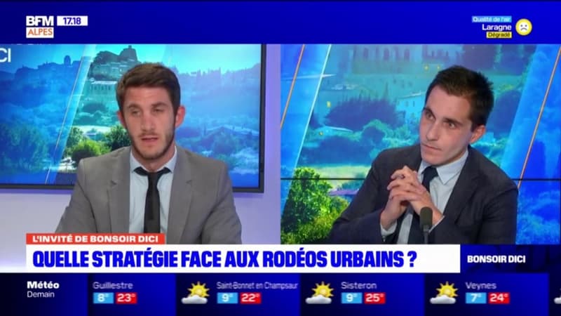 Manosque: Camille Galtier, maire (LR) de la ville, détaille la stratégie pour lutter contre les rodéos urbains