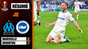 Résumé : Marseille 2-2 Brighton - Ligue Europa (2e journée)
