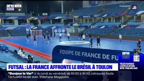 Futsal: la France affronte le Brésil ce mercredi soir à Toulon