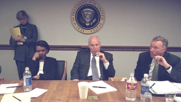 Condoleezza Rice et Dick Cheney