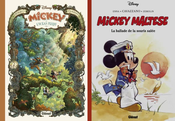 Mickey et l'océan perdu et Mickey Maltese