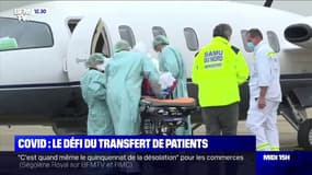 Covid: le défi du transfert de patients