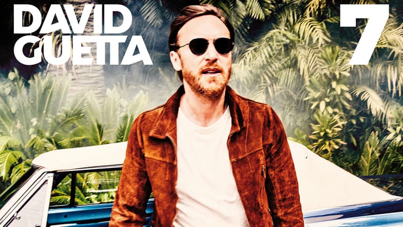 David Guetta sur la couverture de son nouvel album