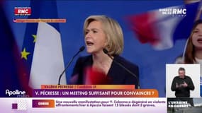 Valérie Pécresse : un meeting suffisant pour convaincre ? 