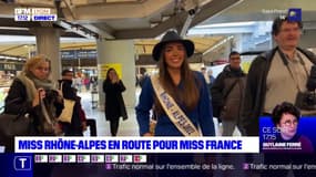Miss Rhône-Alpes en route pour Miss France