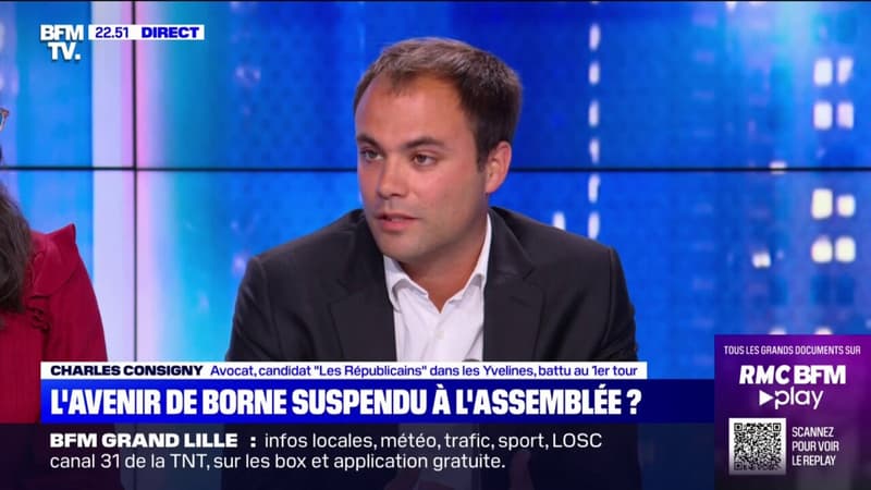 Charles Consigny (LR), à propos d'Élisabeth Borne: 