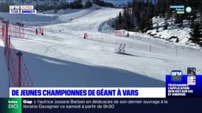 De jeunes championnes de ski à Vars