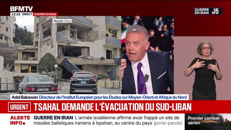 Guerre au Moyen-Orient: "Il y a une vraie fracture" dans la population libanaise, selon Adel Bakawan, directeur de l'Institut européen d'études sur le Moyen-Orient et l'Afrique du Nord