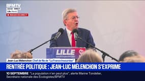 Vote de confiance: "Je salue l'honnêteté républicaine de François Bayrou", déclare Jean-Luc Mélenchon, chef de file de LFI