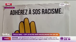 Exclu RMC: les actes islamophobes ont bondi de 29% en un an