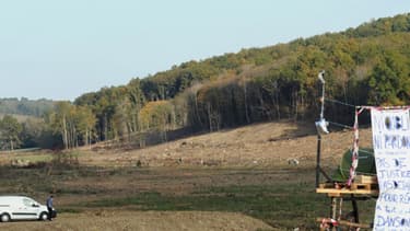 Des opposants au projet de barrage à Sivens (photo d'illustration)