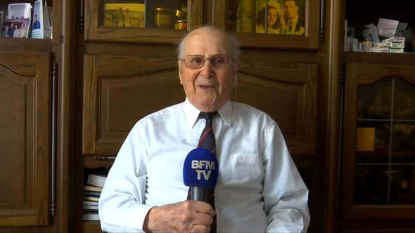 Albert Corrieri, 101 ans, va porter la flamme olympique à Marseille.