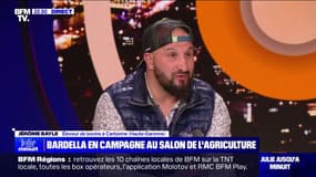 Jérôme Bayle (éleveur de bovins en Haute-Garonne) sur le Salon de l'agriculture: "Il y a eu énormément de soutien et de gens qui me remercient"