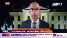 Droits de douane: une "pause", sauf pour la Chine 