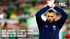Real Madrid : Le Graët pense que Benzema "a fait la meilleure saison de sa carrière"