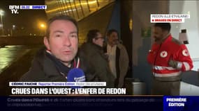 Crues dans l’Ouest:  “On a été obligés de quitter le logement car l’eau est montée très vite”, témoigne un habitant de Redon (Ille-et-Vilaine)