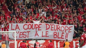 Des supporteurs de Brest le 10 mai 2024