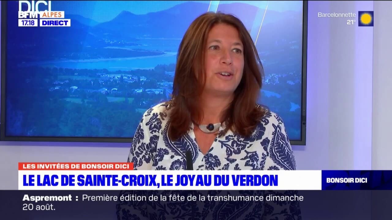 Verdon le lac de SainteCroix créé pour l'eau potable