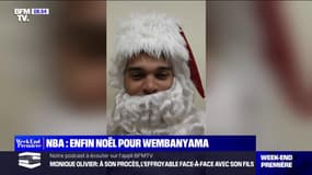 NBA : Wembanyama déguisé en Père Noël pour la bonne cause