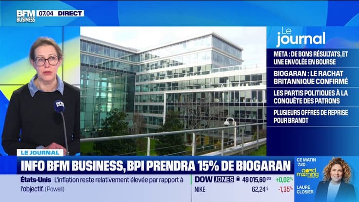Bpifrance prendra 15% de Biogaran 