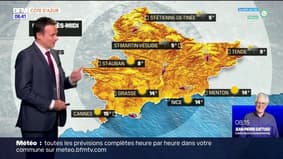 Météo Côte d’Azur: du soleil ce mardi, jusqu'à 15°C à Cannes