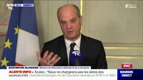 "Notre but est de personnaliser la situation pour chaque élève" affirme Jean-Michel Blanquer
