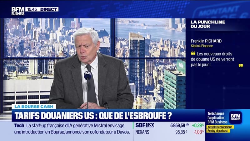 La bourse cash : « Les nouveaux droits de douane US ne verront pas le jour ! » - 21/01