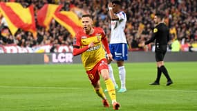 Frankowski buteur lors du match Lens-Strasbourg, 7 avril 2023