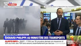 Edouard Philippe: "Il n'y a pas d'impact majeur dans l'alimentation en énergie, même si la grève est très suivie chez EDF"