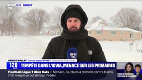 Tempête dans l'Iowa, menace sous les primaires - 13/01