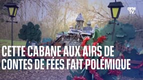 Haute-Garonne: un SDF construit une cabane digne d'un conte de fées, son occupation fait polémique