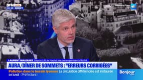 Dîner des sommets: Wauquiez reconnaît "une erreur" mais assure avoir "remboursé les frais excessifs"