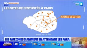 Paris: plus de 25 sites de festivités à pour les Jeux paralympiques
