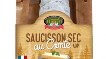 Ce saucisson au comté de la marque Fernand Dussert fait l'objet d'un rappel partout en France à cause de la suspicion de salmonelle.