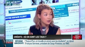 Credits : où en sont les taux?